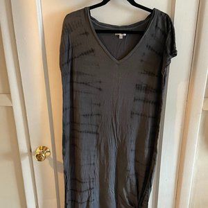 Amuse Society M/L Gray Tye Die Dress